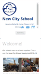 Mobile Screenshot of newcitycharterschool.org